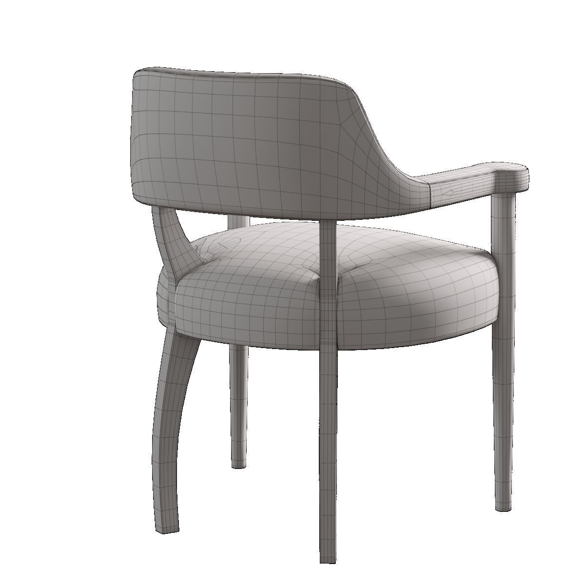 Living Chair 3D model_22