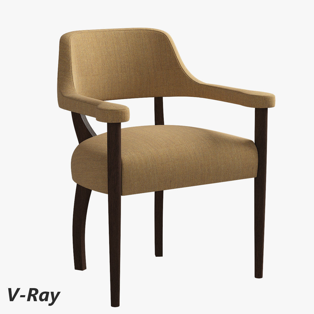 Living Chair 3D model_5