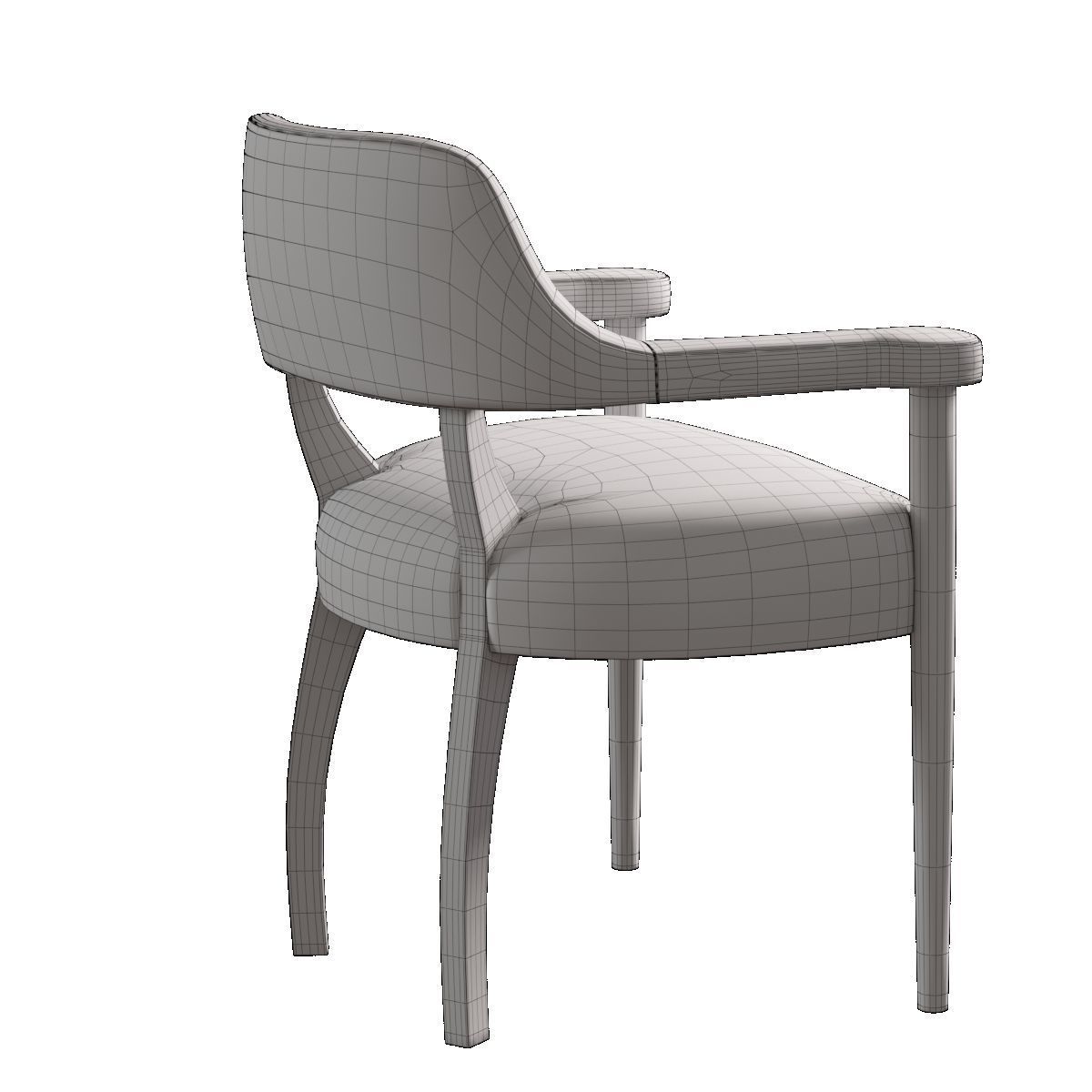 Living Chair 3D model_21
