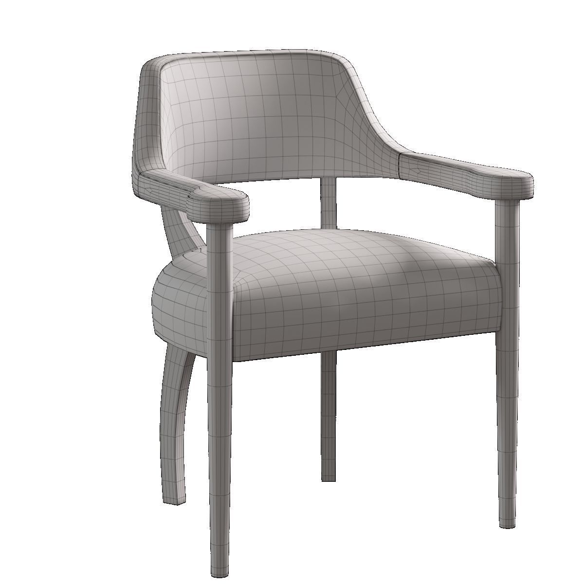 Living Chair 3D model_25