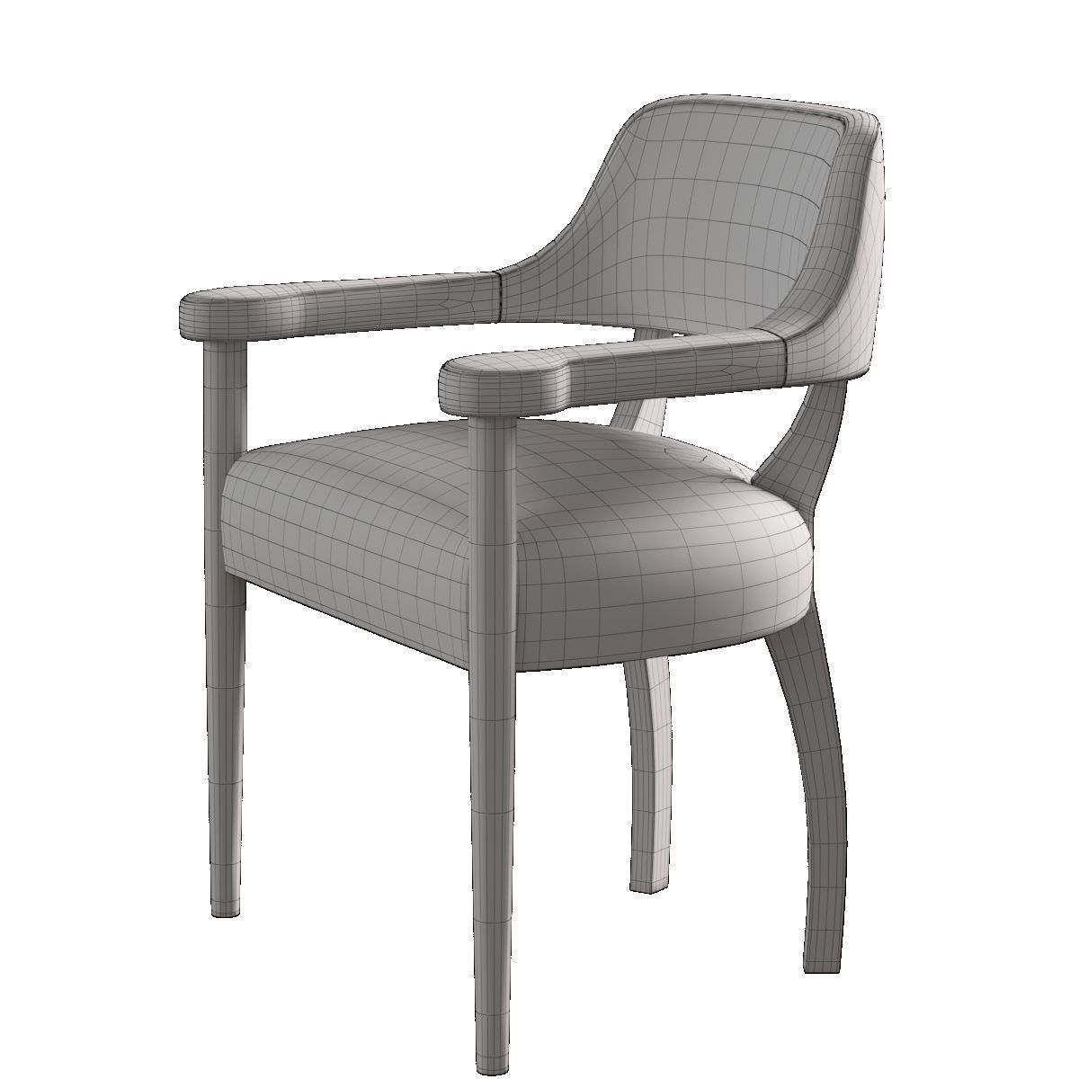 Living Chair 3D model_16