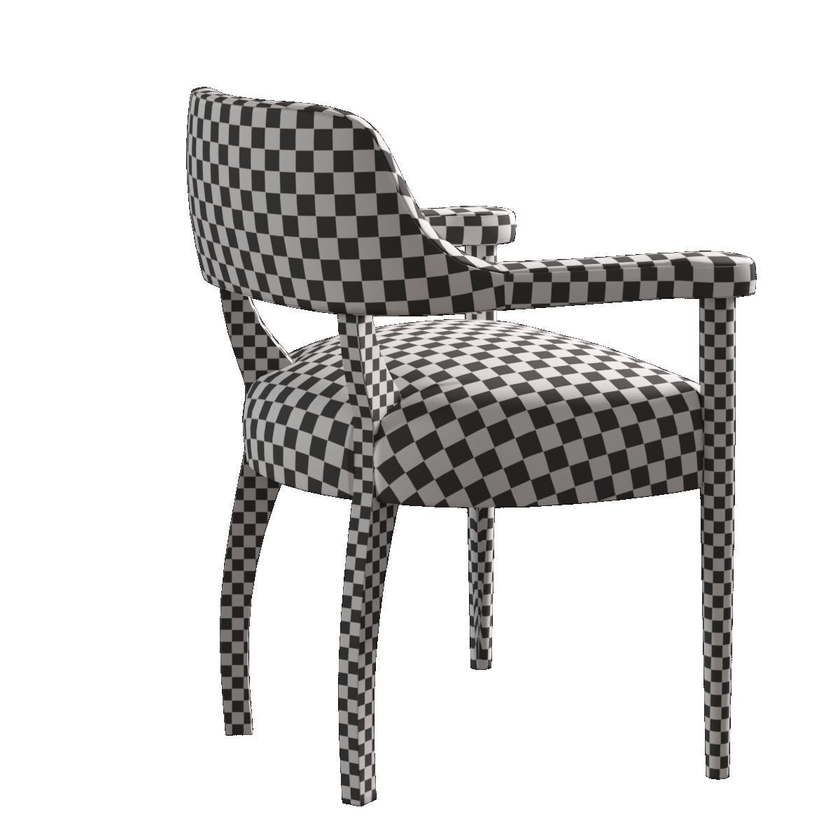 Living Chair 3D model_34