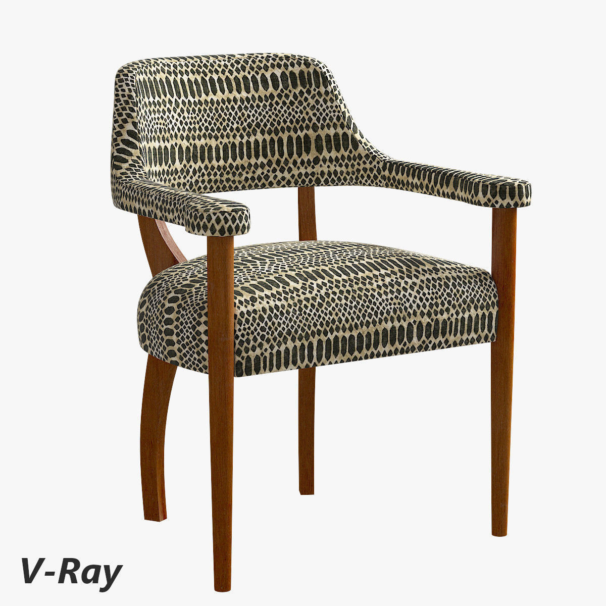 Living Chair 3D model_6