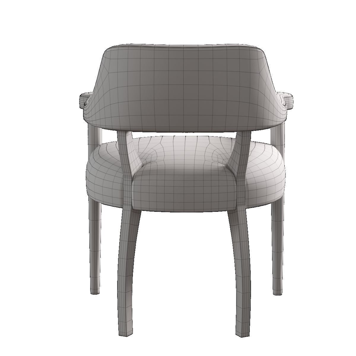 Living Chair 3D model_20