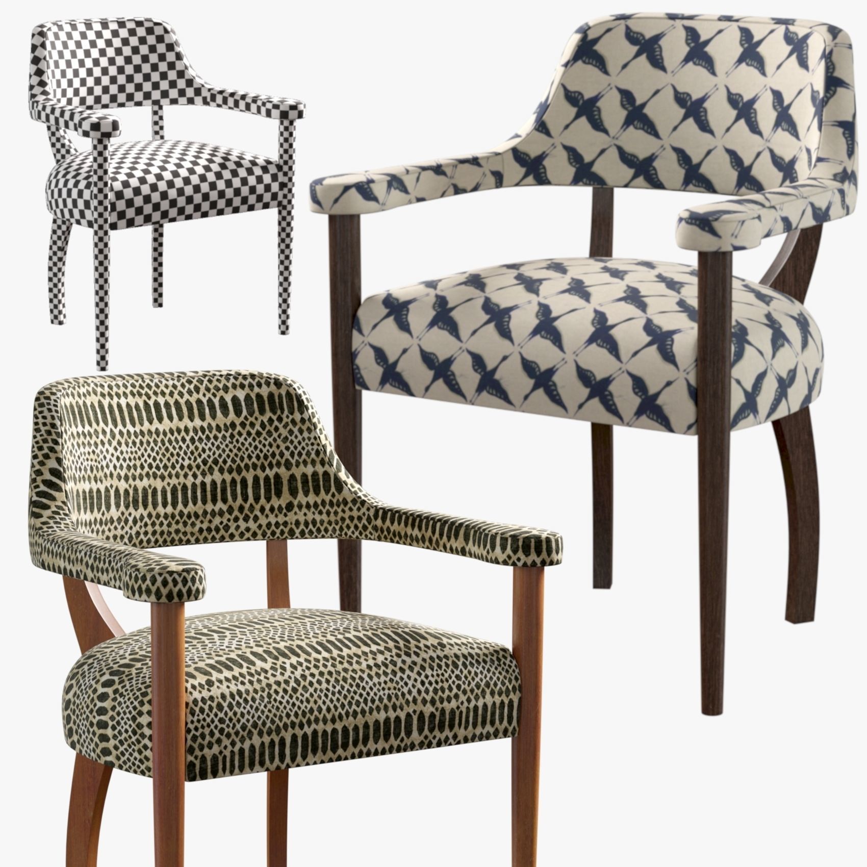 Living Chair 3D model_1