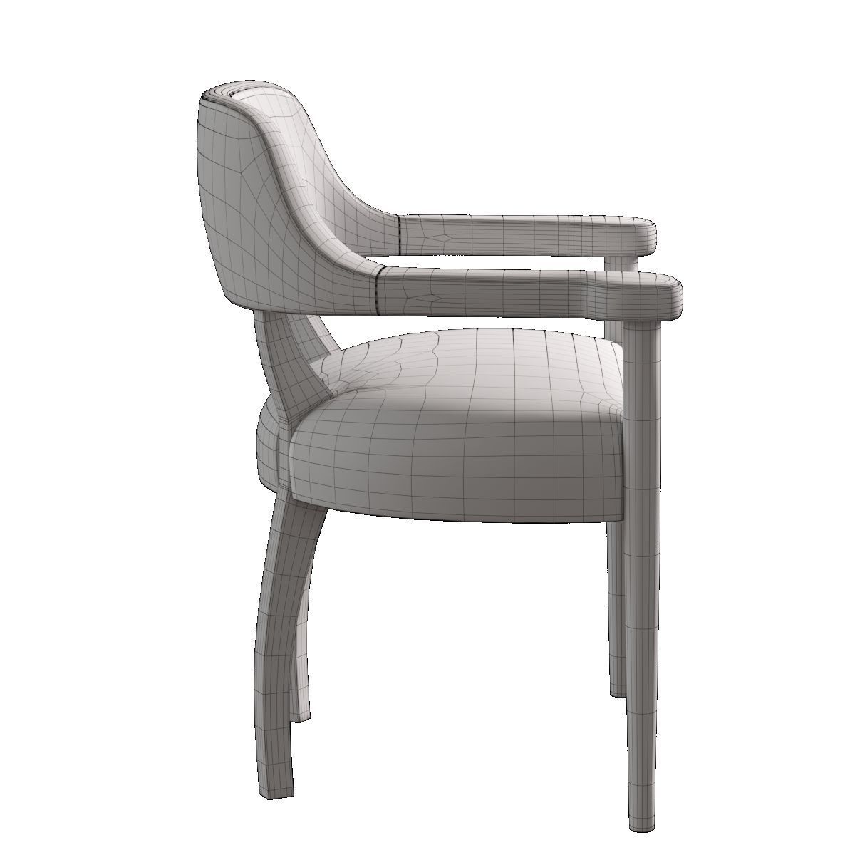 Living Chair 3D model_23