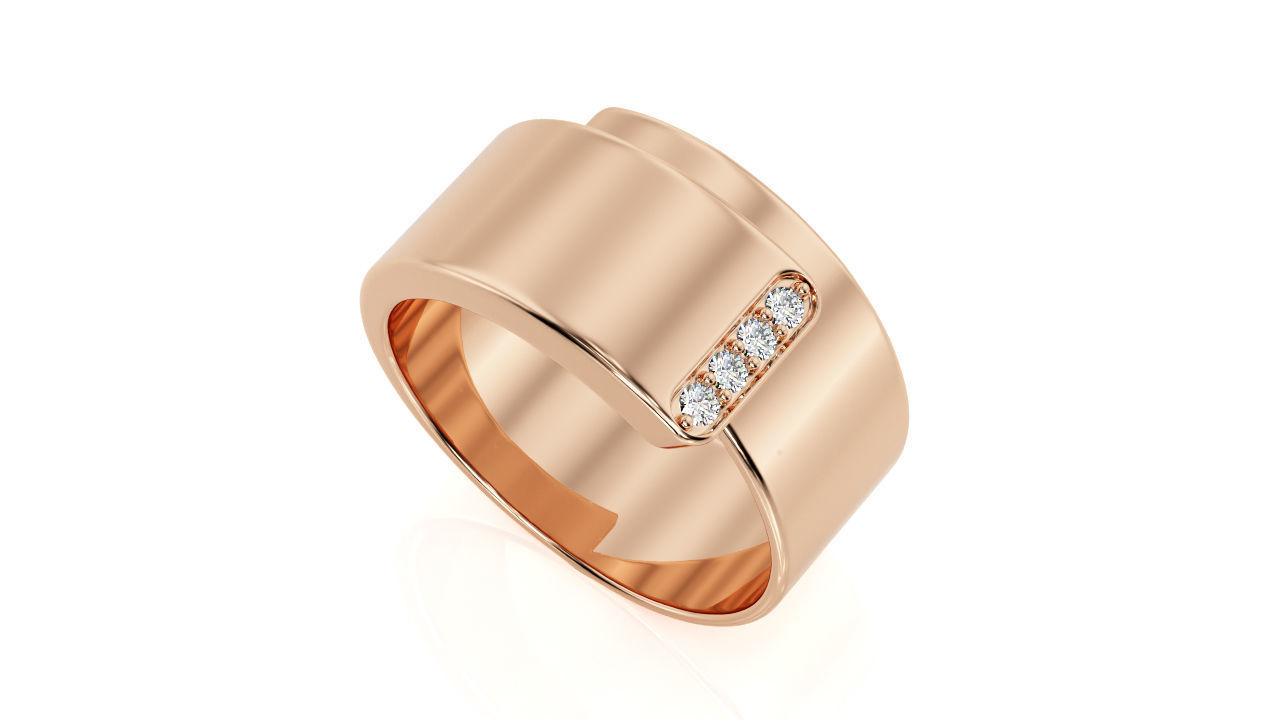 Ring Band R 0042 3D print model_2