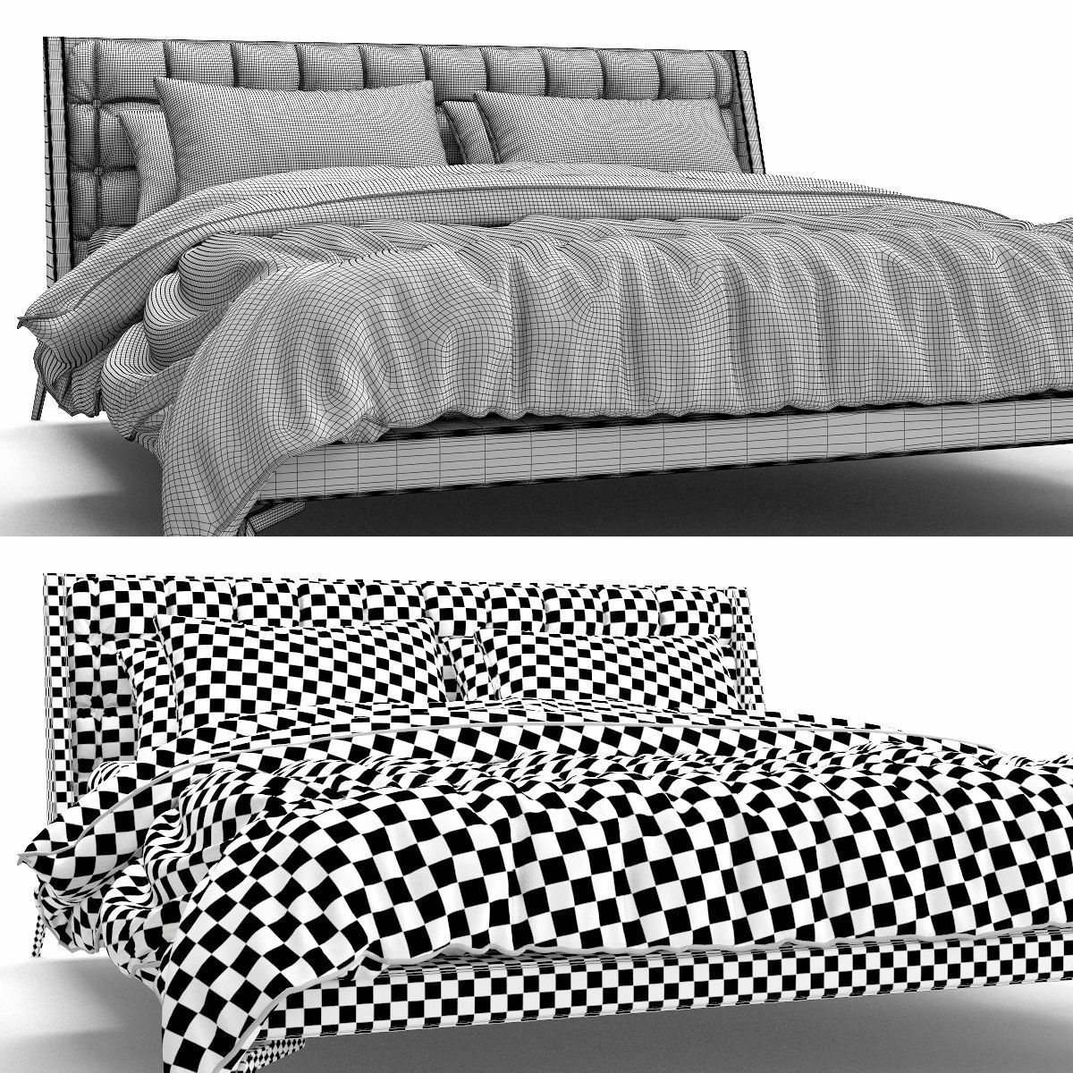 Informa Bed 3D model_6