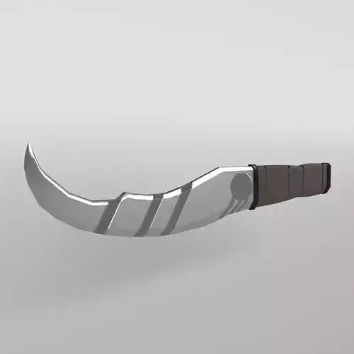 Knife 001 Free low-poly 3D model