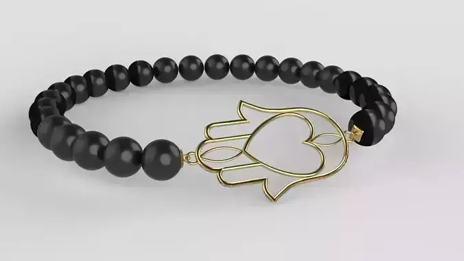 Traditional Moroccan Bracelet Khmisa