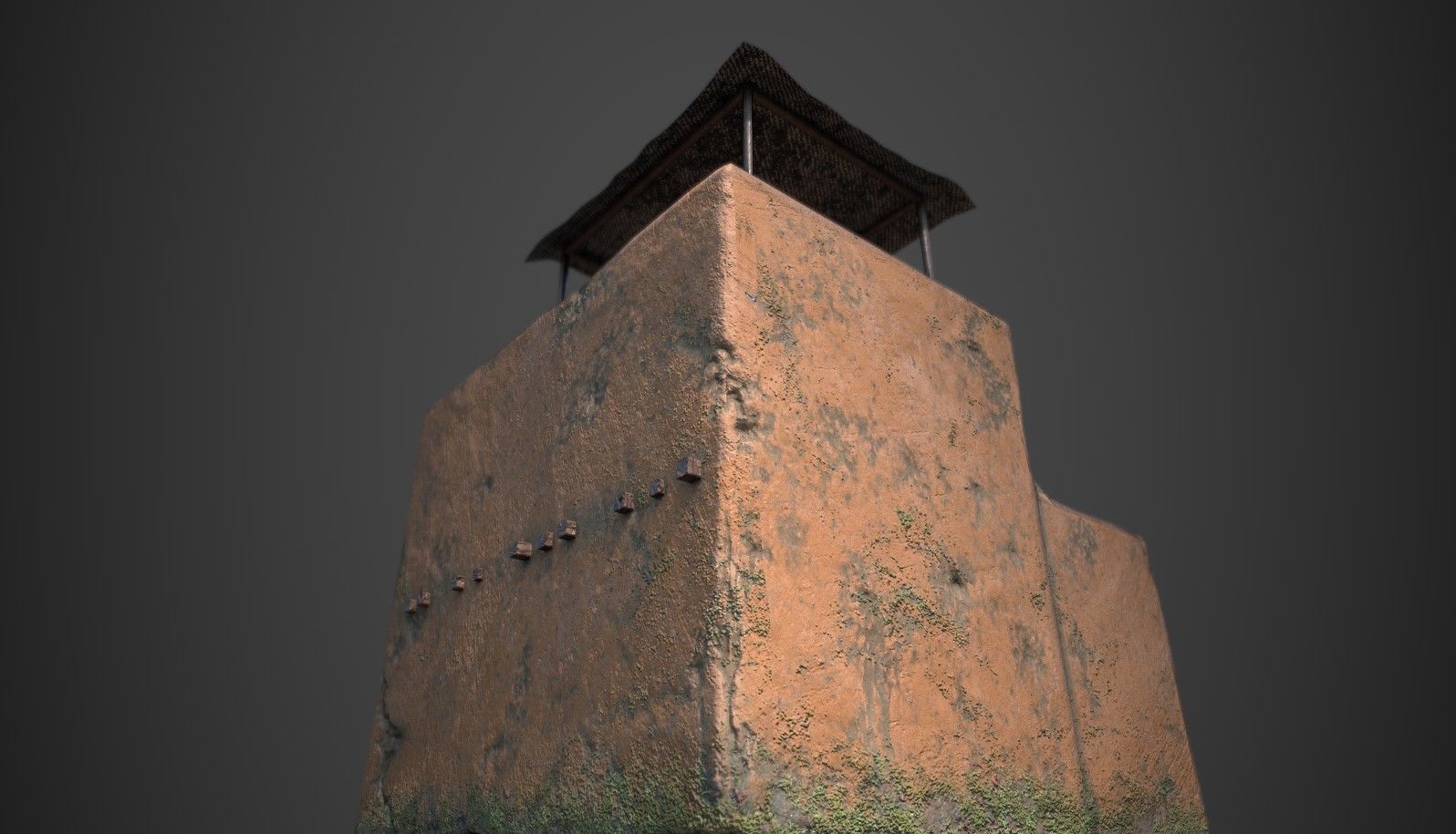 Old House-PBR Low-poly 3D model_2