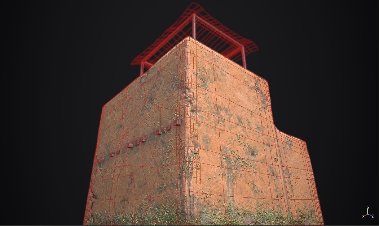 Old House-PBR Low-poly 3D model_3