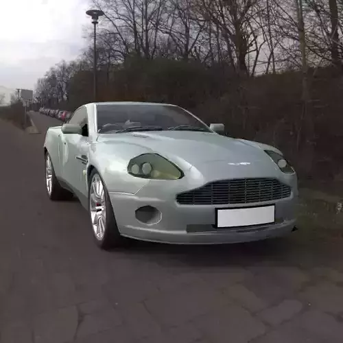 Aston Martin DB7 Vanquish 3D model