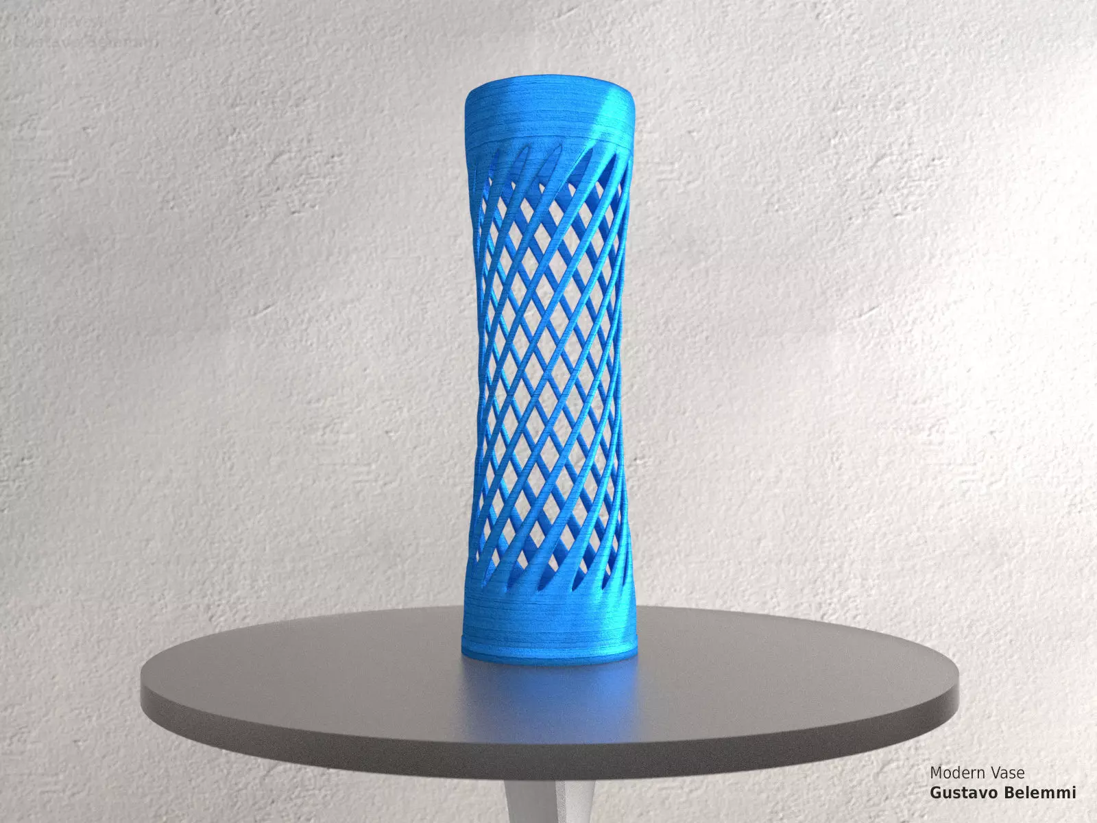 Modern Vase Super Spiral 3D print model_0