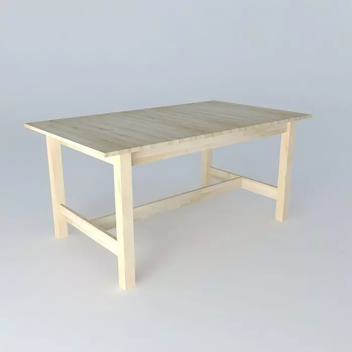 NORDEN Extendable table 155 210x90 Free 3D model_0