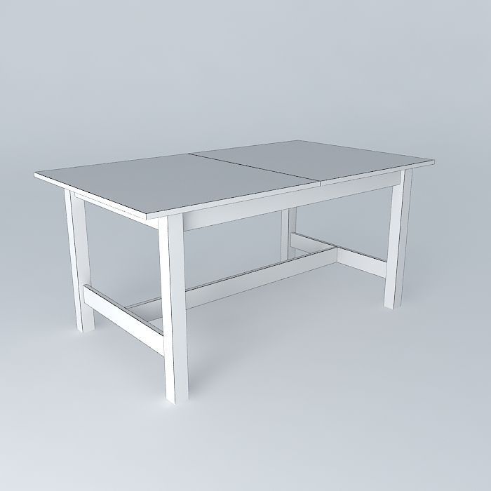 NORDEN Extendable table 155 210x90 Free 3D model_4