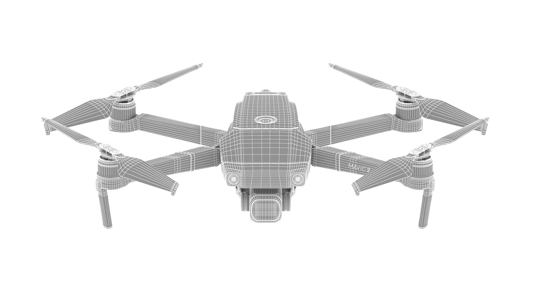 DJI Mavic 2 Pro with Hassalblad Camera 3D model_13