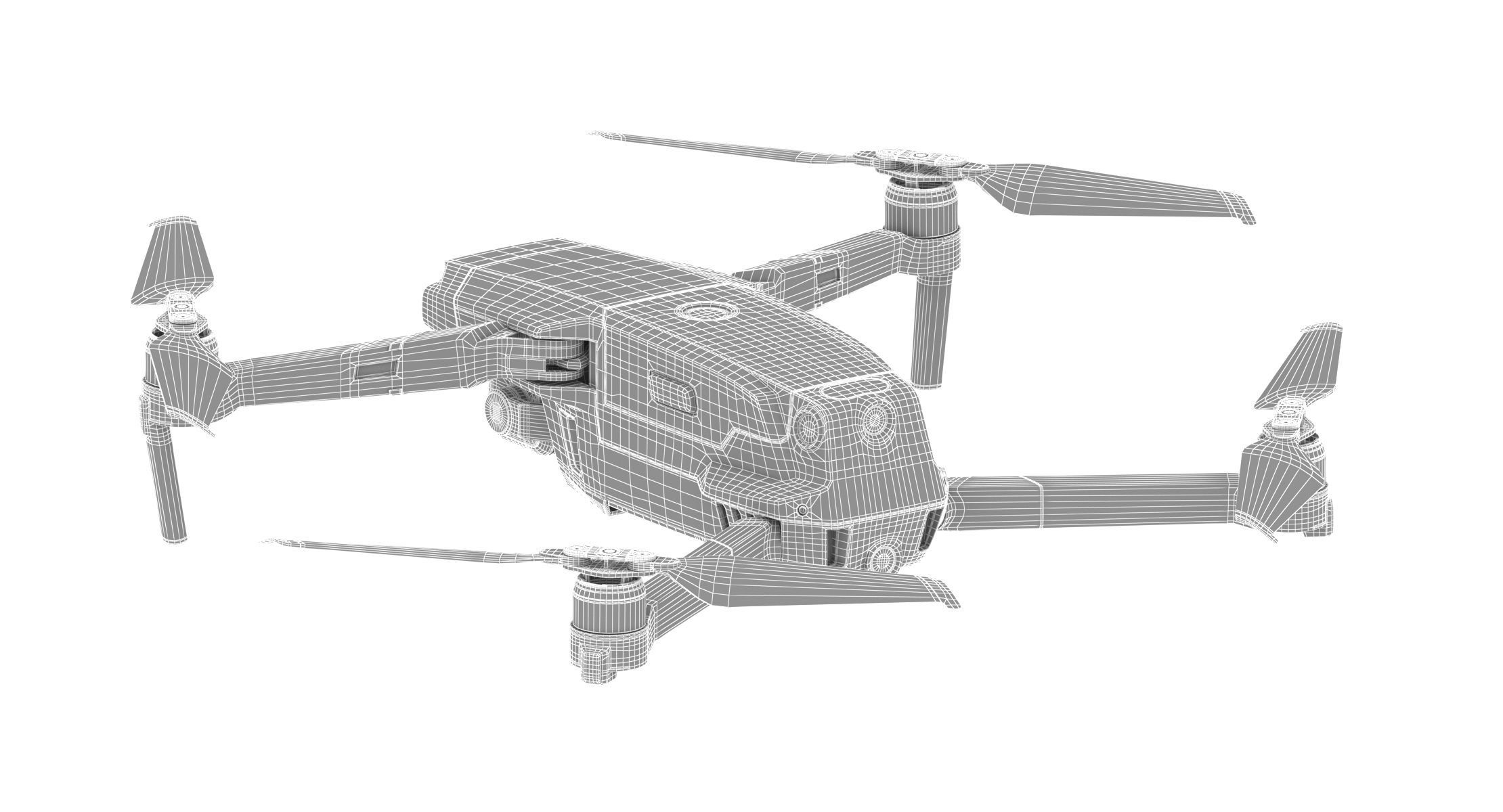 DJI Mavic 2 Pro with Hassalblad Camera 3D model_16