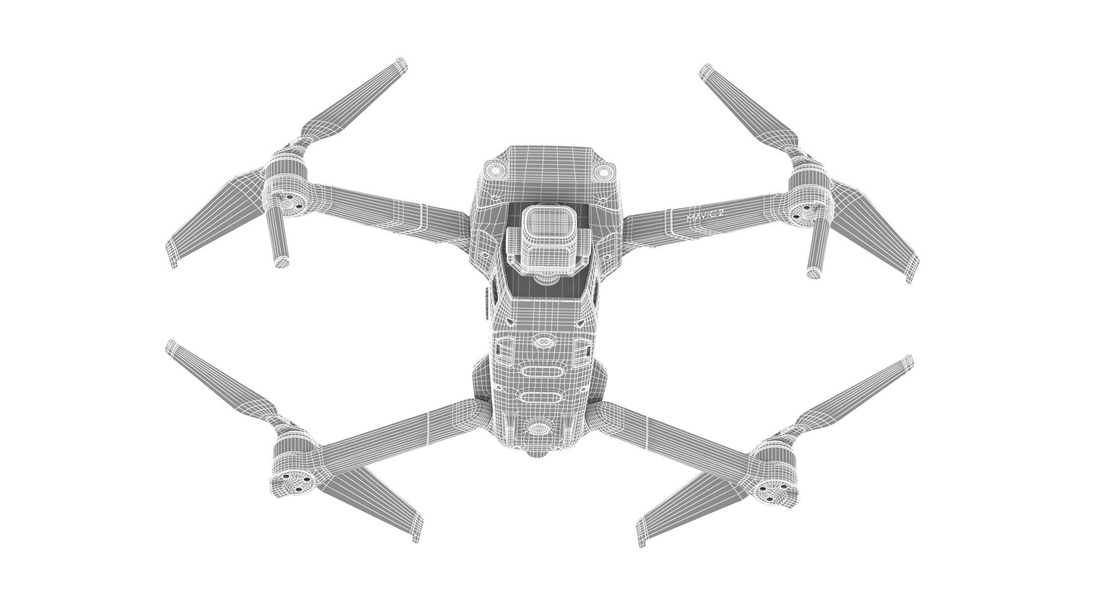 DJI Mavic 2 Pro with Hassalblad Camera 3D model_14