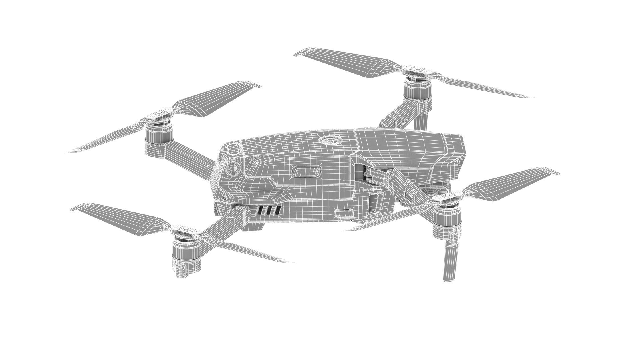 DJI Mavic 2 Pro with Hassalblad Camera 3D model_15