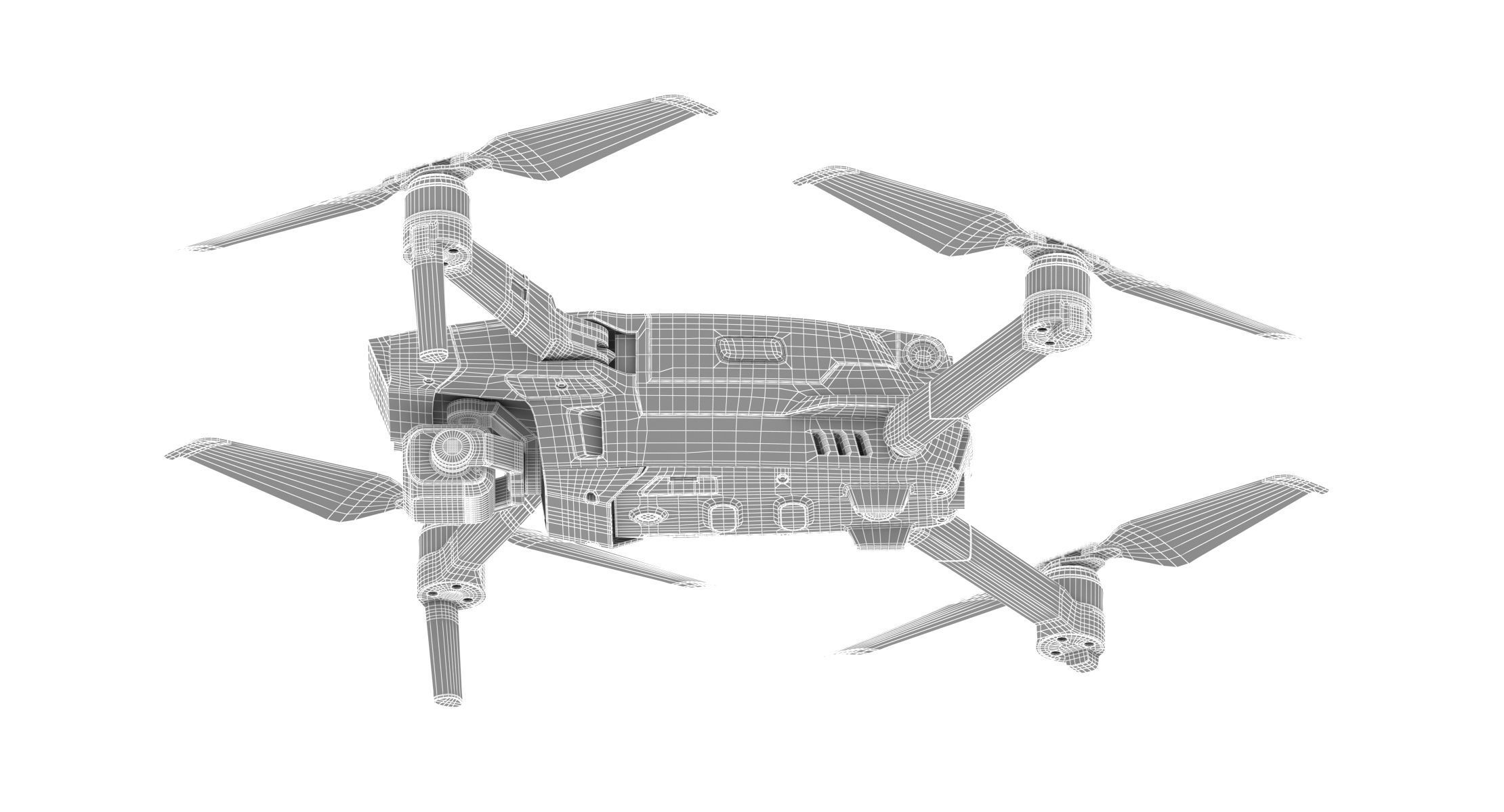 DJI Mavic 2 Pro with Hassalblad Camera 3D model_17