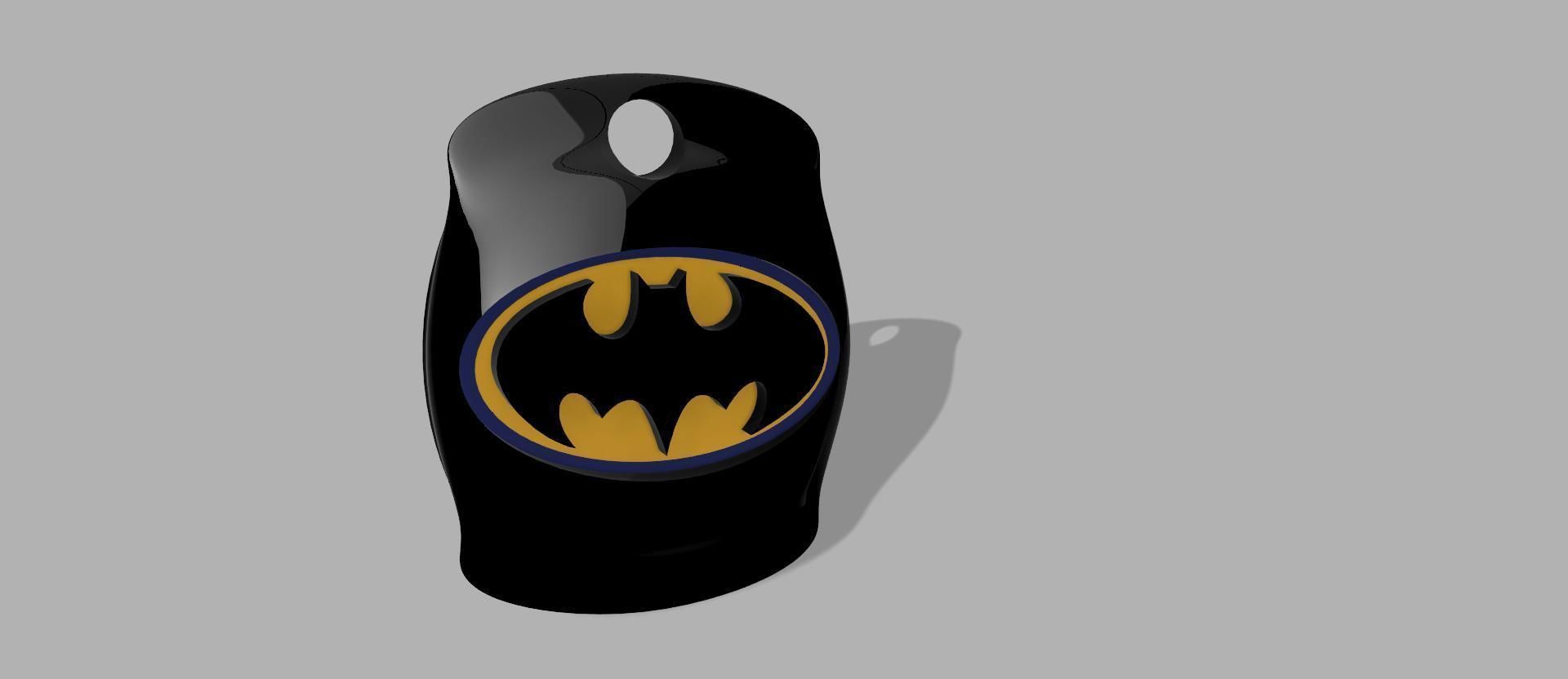 Batman medallion 3D print model