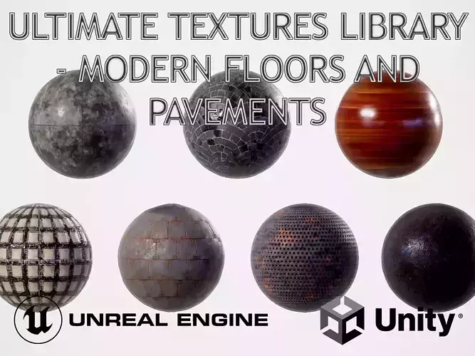 Ultimate Texture Library - Modern Floors and Pavements Texture