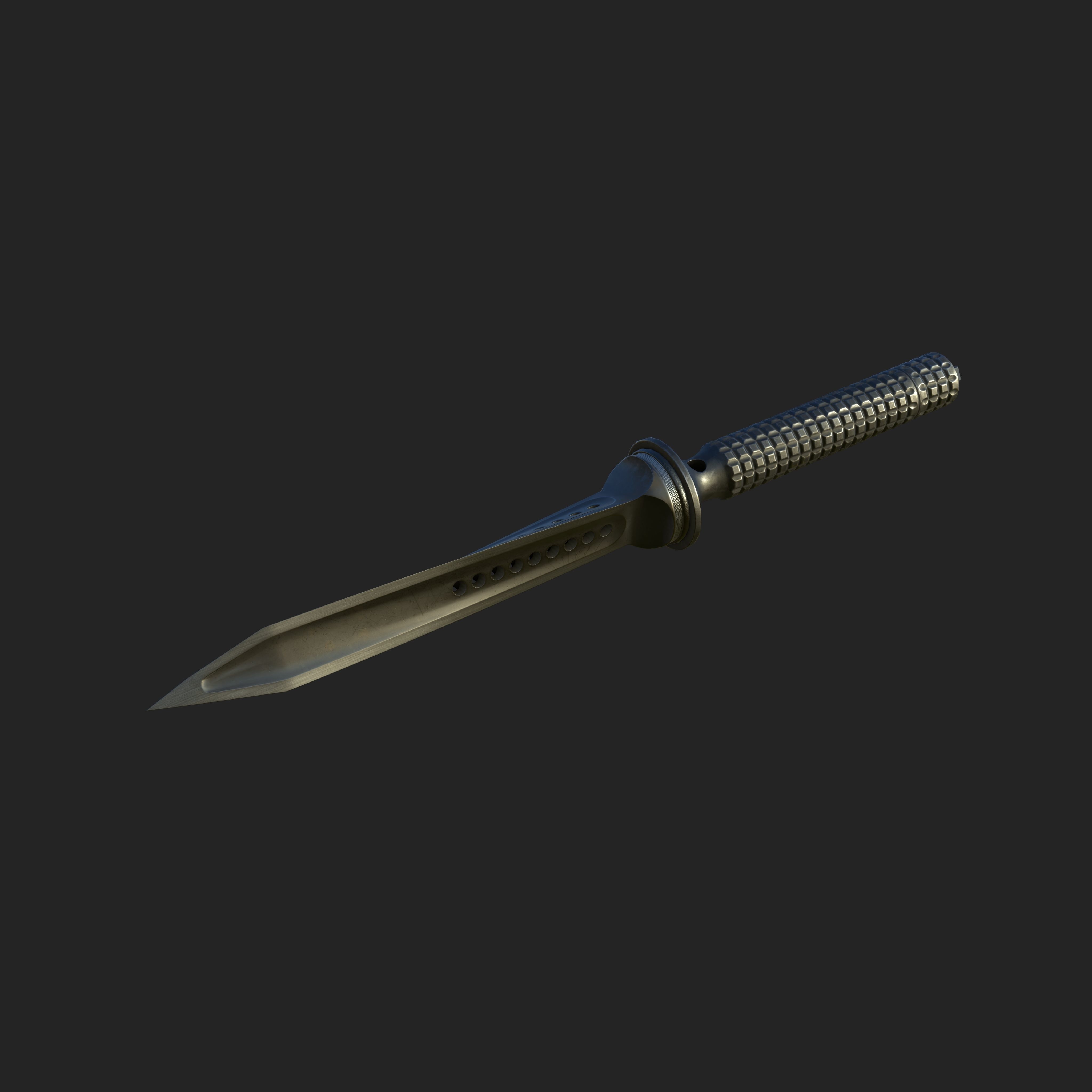 Jagdkommando Low-poly 3D model_5