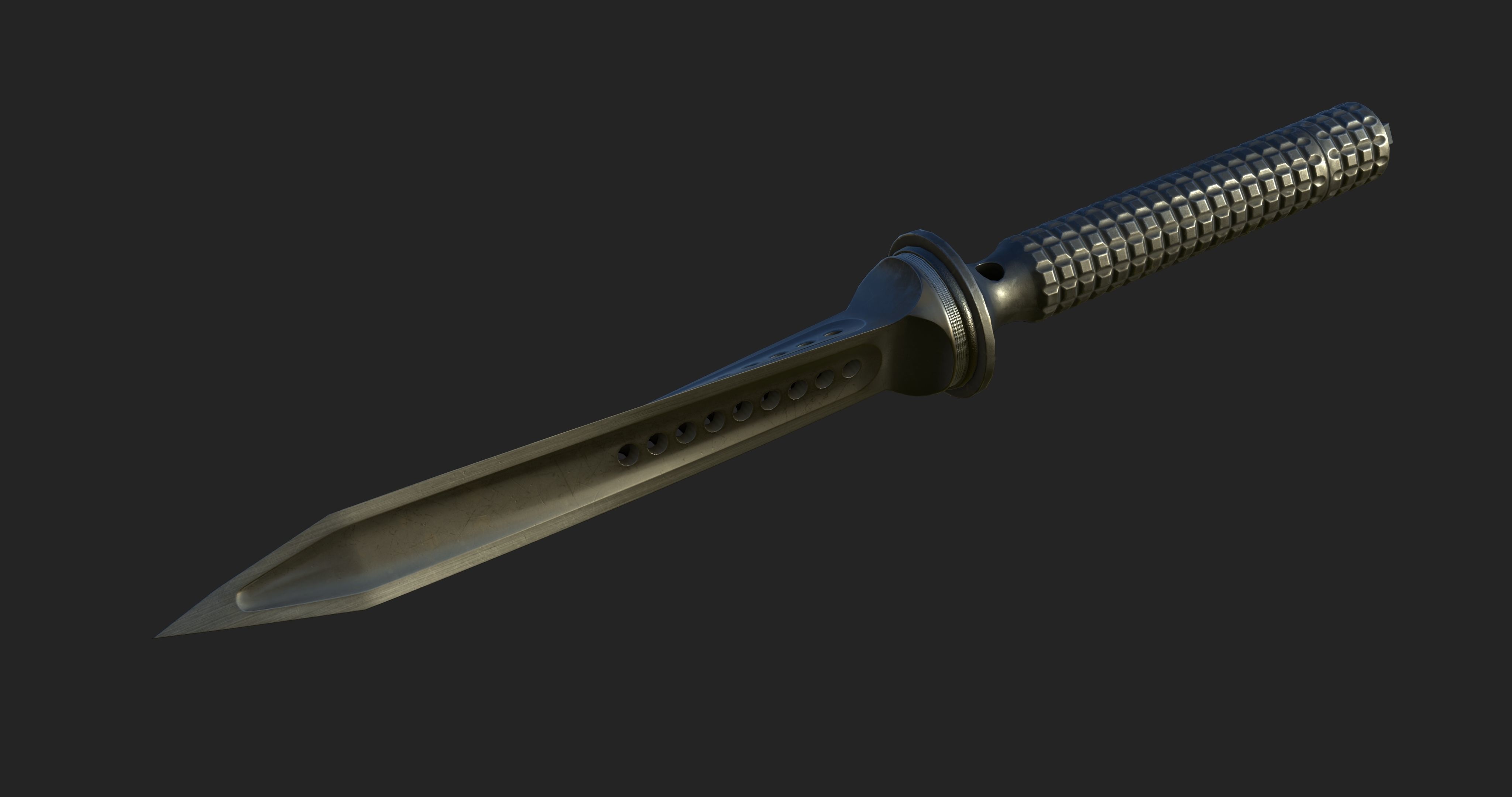 Jagdkommando Low-poly 3D model_4