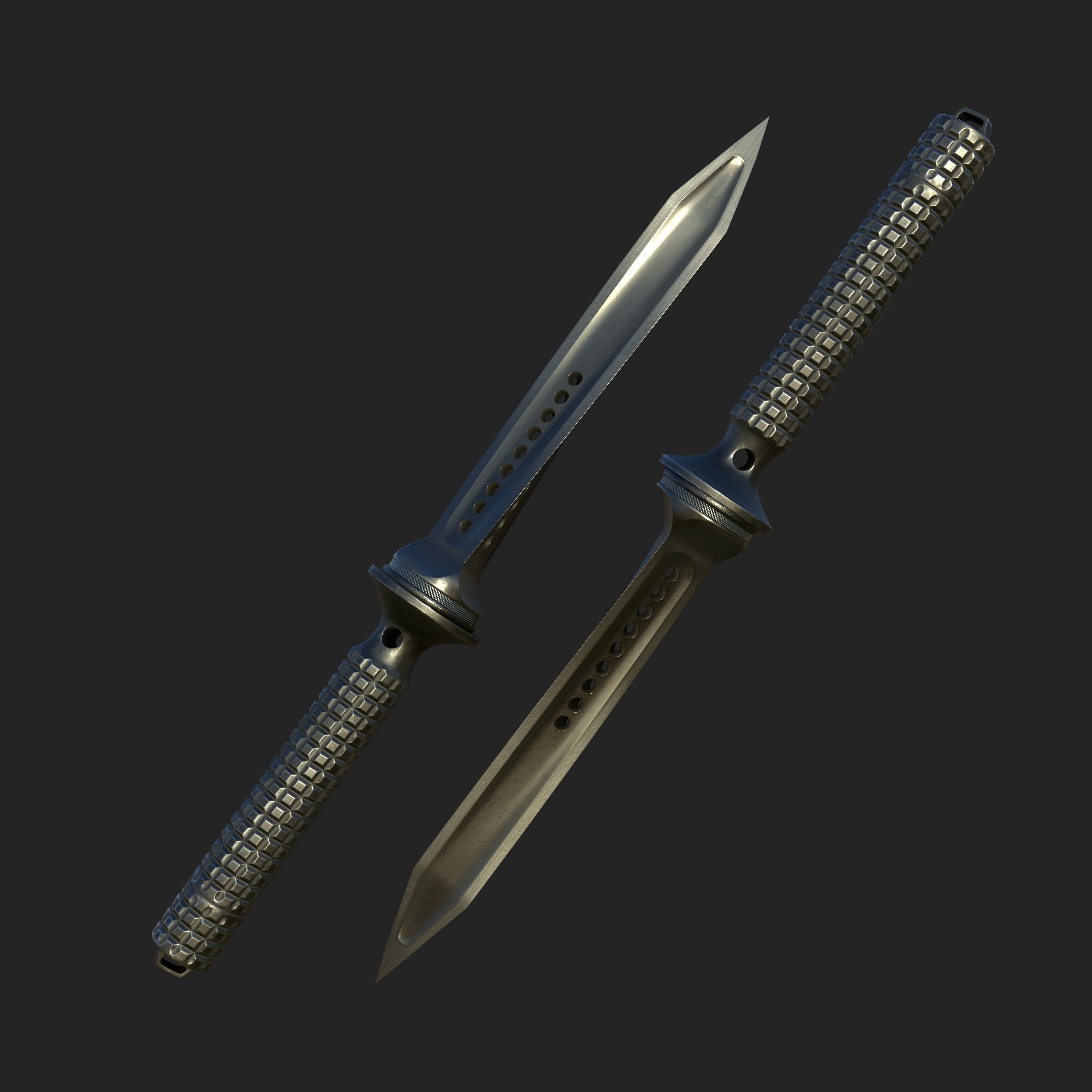 Jagdkommando Low-poly 3D model_3