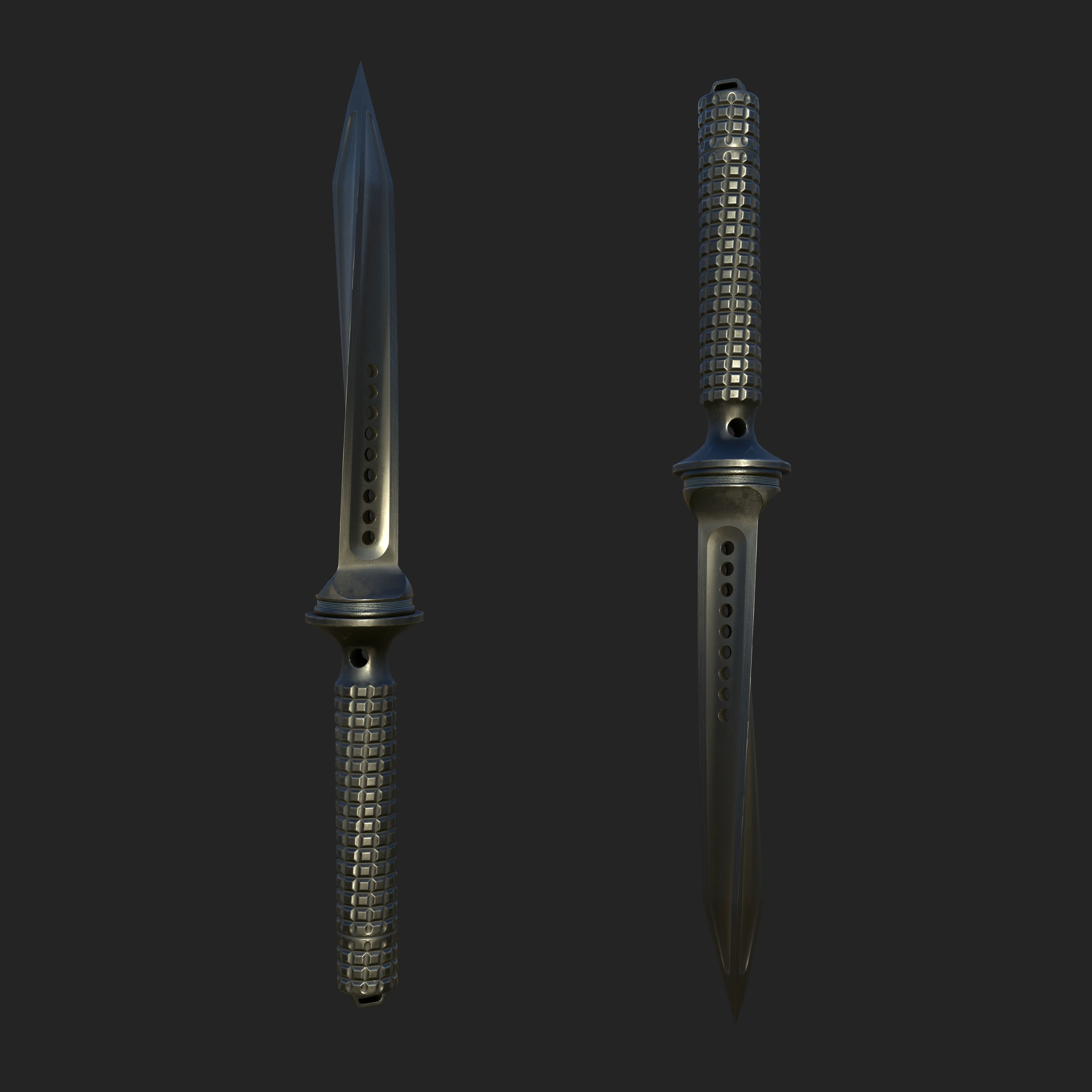 Jagdkommando Low-poly 3D model_2