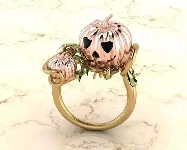 Halloween ring 3D model
