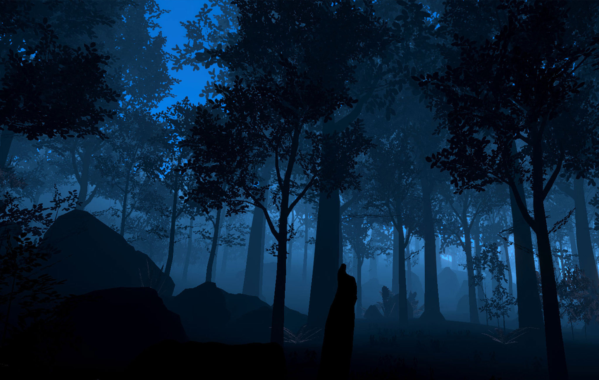 Beech Trees in 3 seasons Low-poly 3D model_13