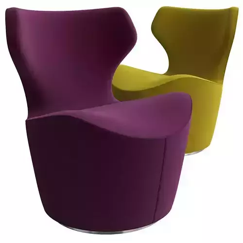 Armchair Piccola 3d model