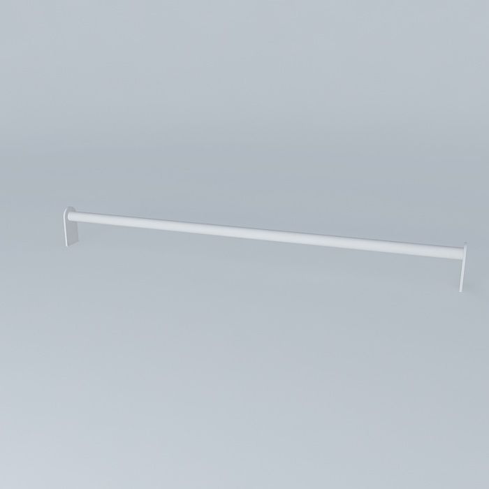 GRUNDTAL Rail 59 cm Free 3D model_1
