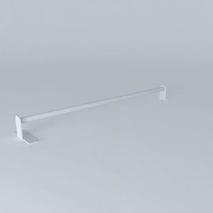 GRUNDTAL Rail 59 cm Free 3D model_0