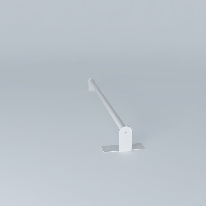 GRUNDTAL Rail 59 cm Free 3D model_2