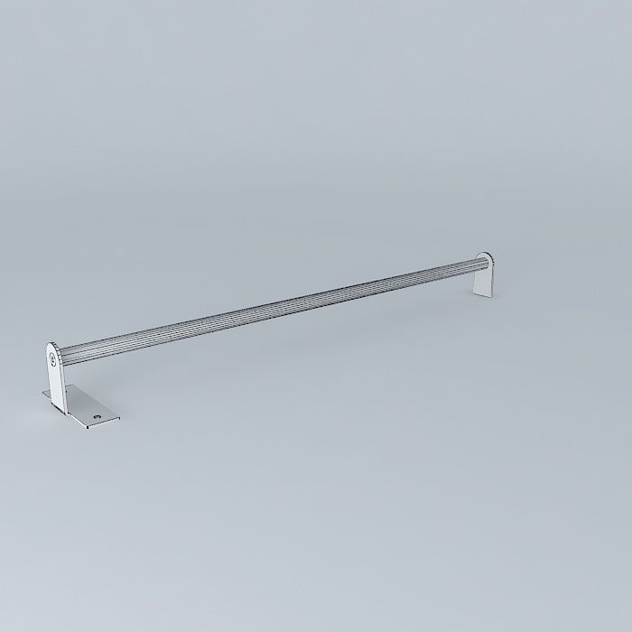 GRUNDTAL Rail 59 cm Free 3D model_4