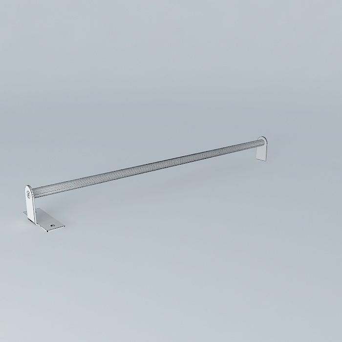 GRUNDTAL Rail 59 cm Free 3D model_3