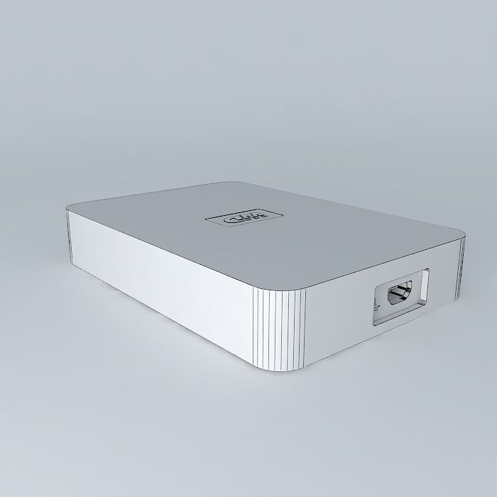 HDD WD Elements SE Free 3D model_3