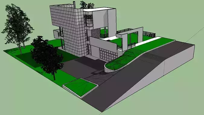 giovannitti house richard meier 