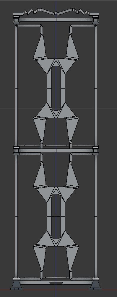 Warehouse Shelfs Free low-poly 3D model_3