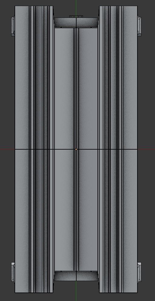 Warehouse Shelfs Free low-poly 3D model_5