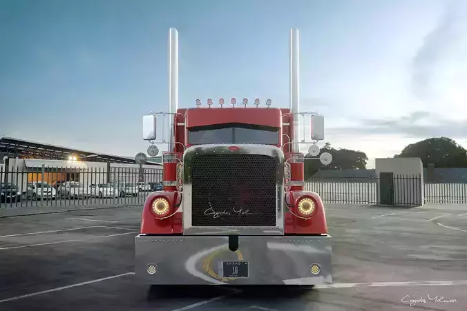 Peterbilt - Classic Version 3D model