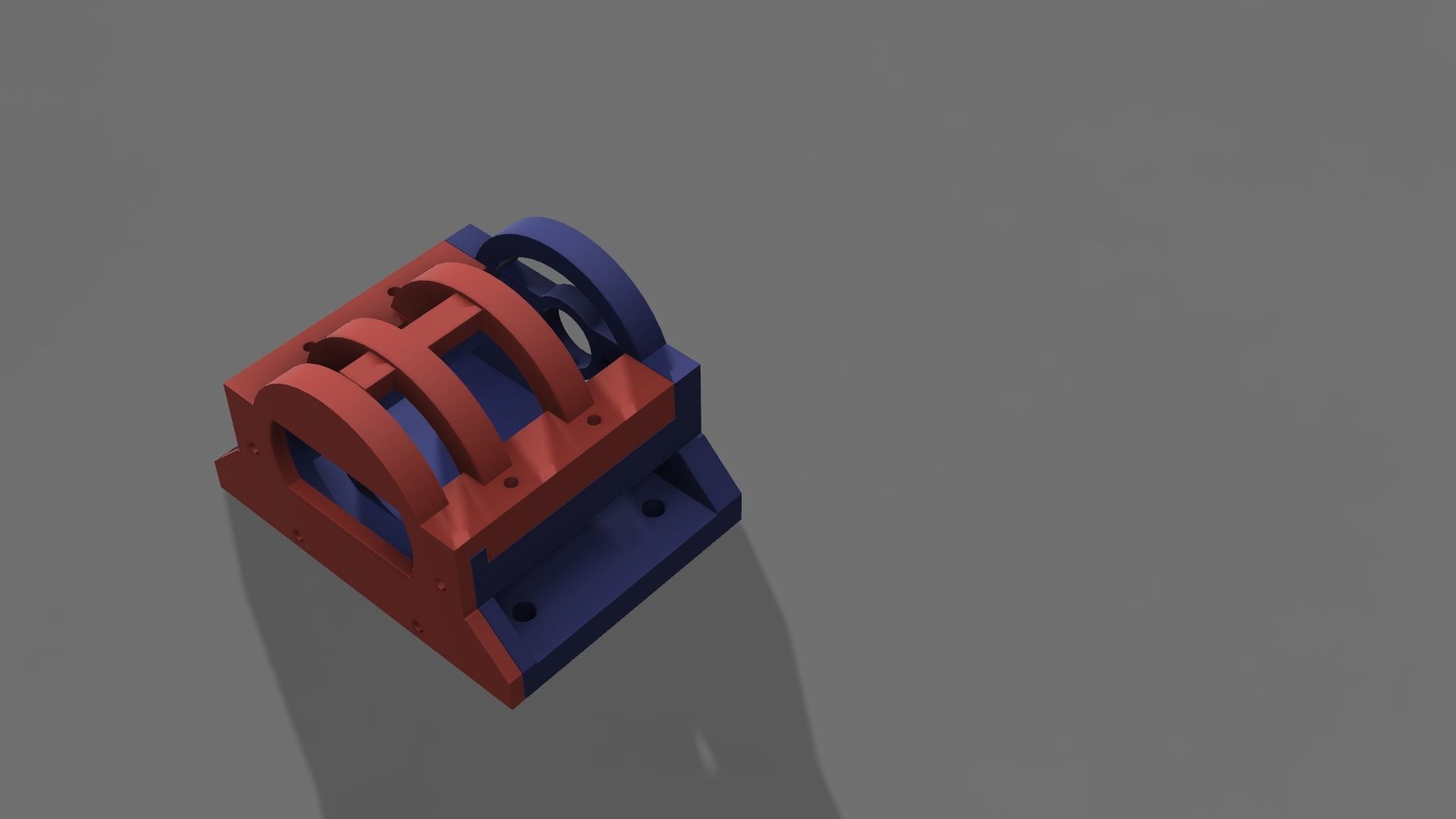20w Motor Mount 3D print model_2
