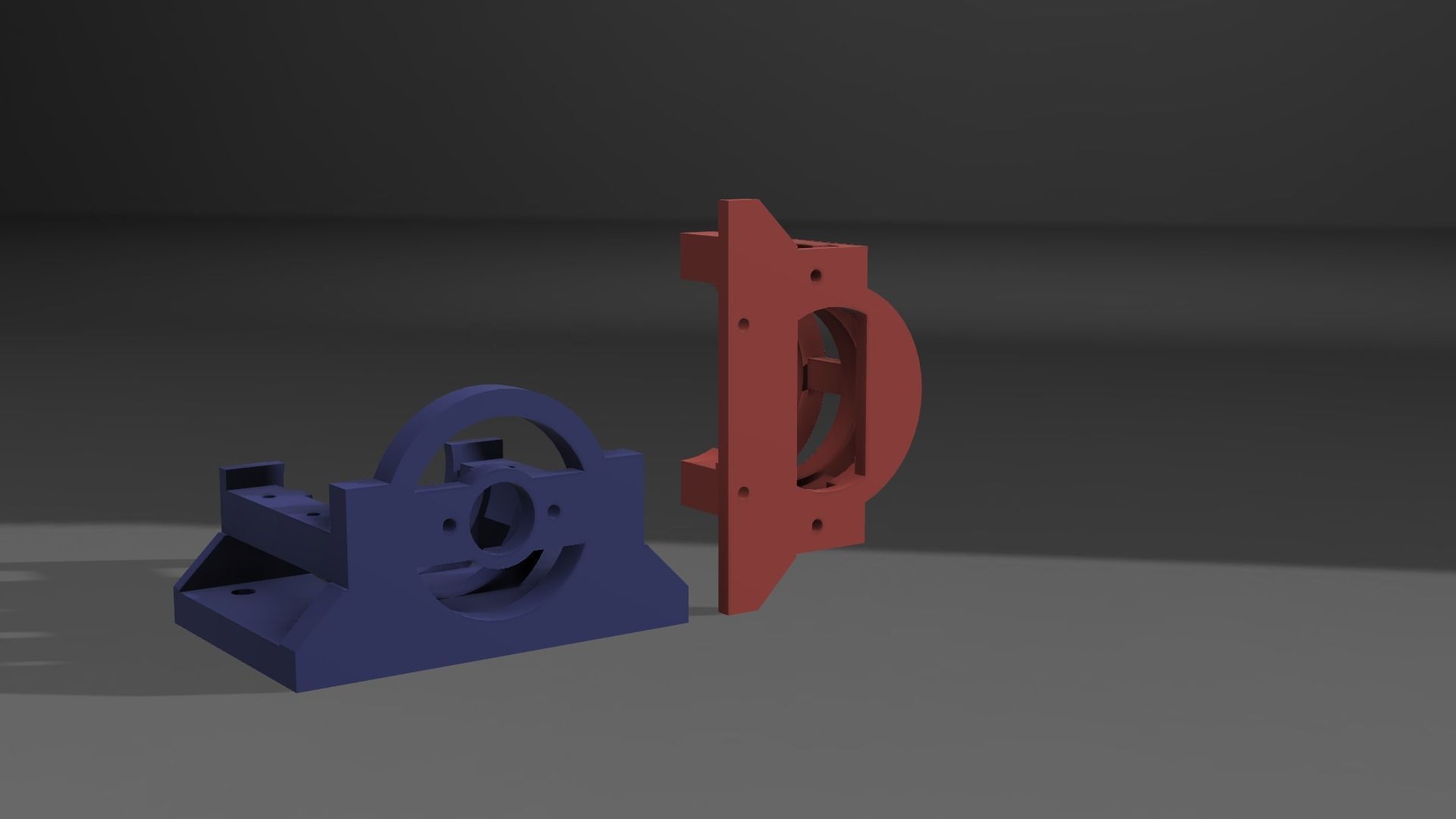 20w Motor Mount 3D print model_1