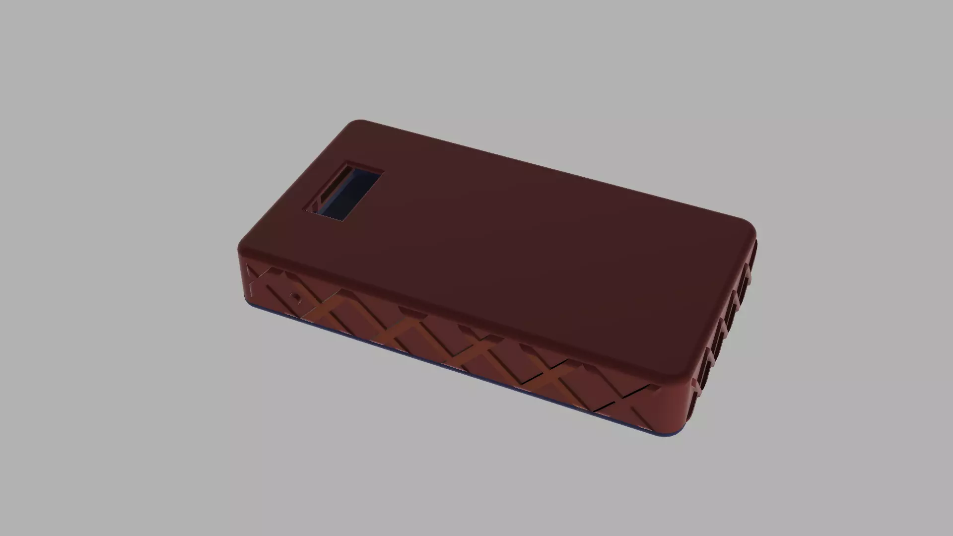 5 cell Powerback Case 3D print model_0