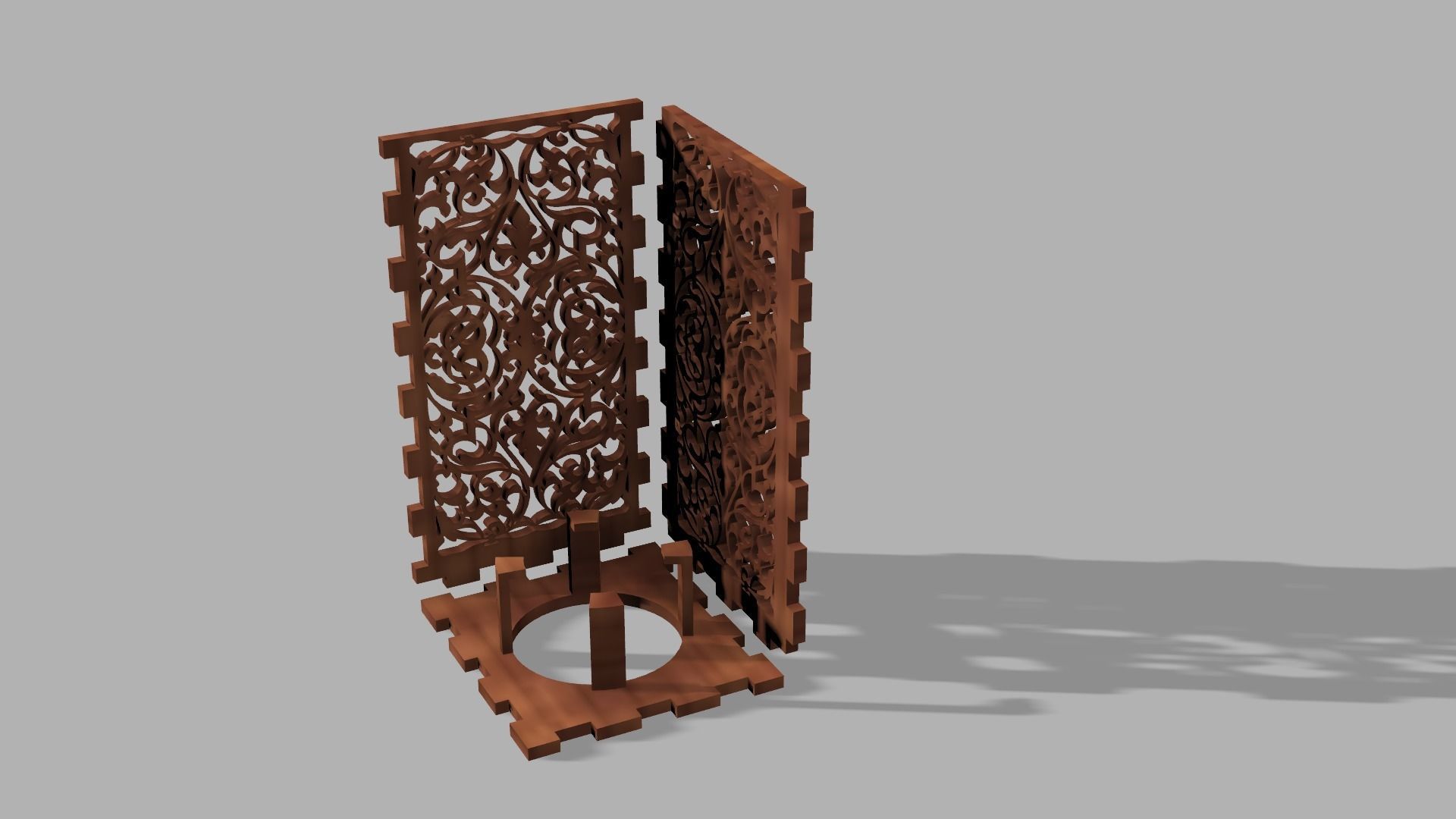 Decorative Lamp 3D print model_1