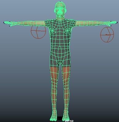 Human charecter Low-poly 3D model_13