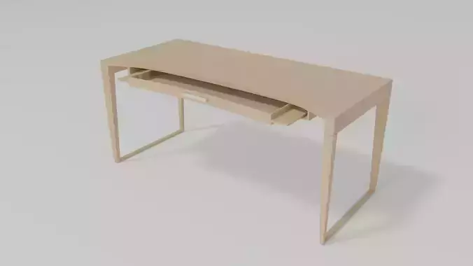 Bureau desk with drawers